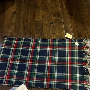 Plaid Wool Scarf Noble Mount